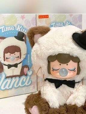 Rolife Nanci Tea Time Kitties Plush Series Figure The Gentleman Character New